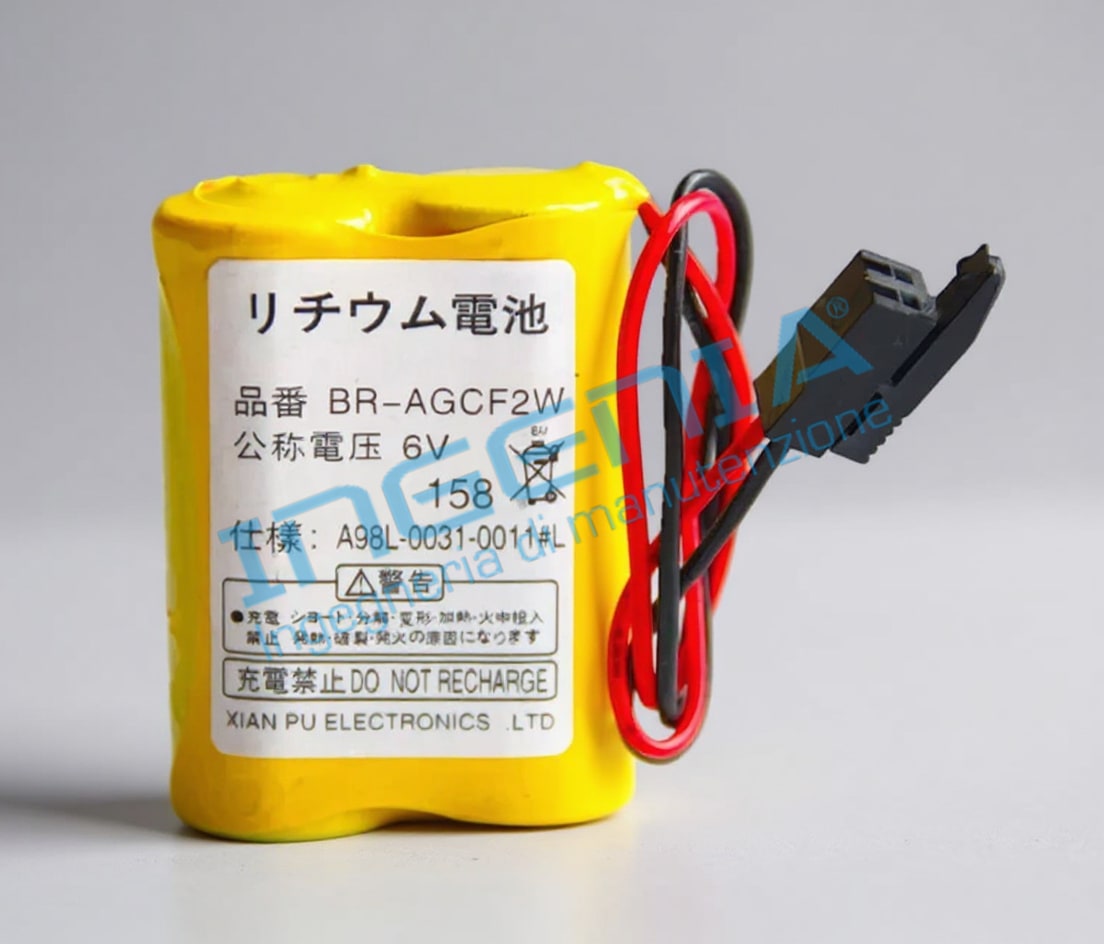 FANUC A98L-0031-0011 Lithium Battery 6V PLC Backup CNC