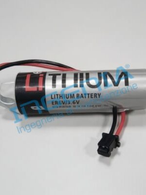 MITSUBISHI ER6V-C119B Battery 3.6V 2400mAh with black connector