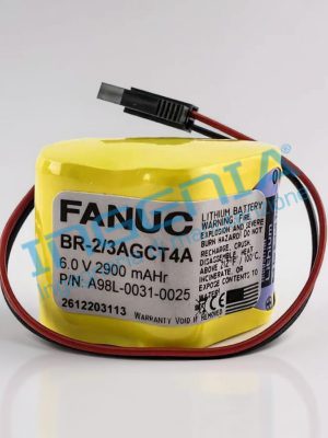 FANUC A98L-0031-0025 Lithium Battery 6V for Pulse Coder