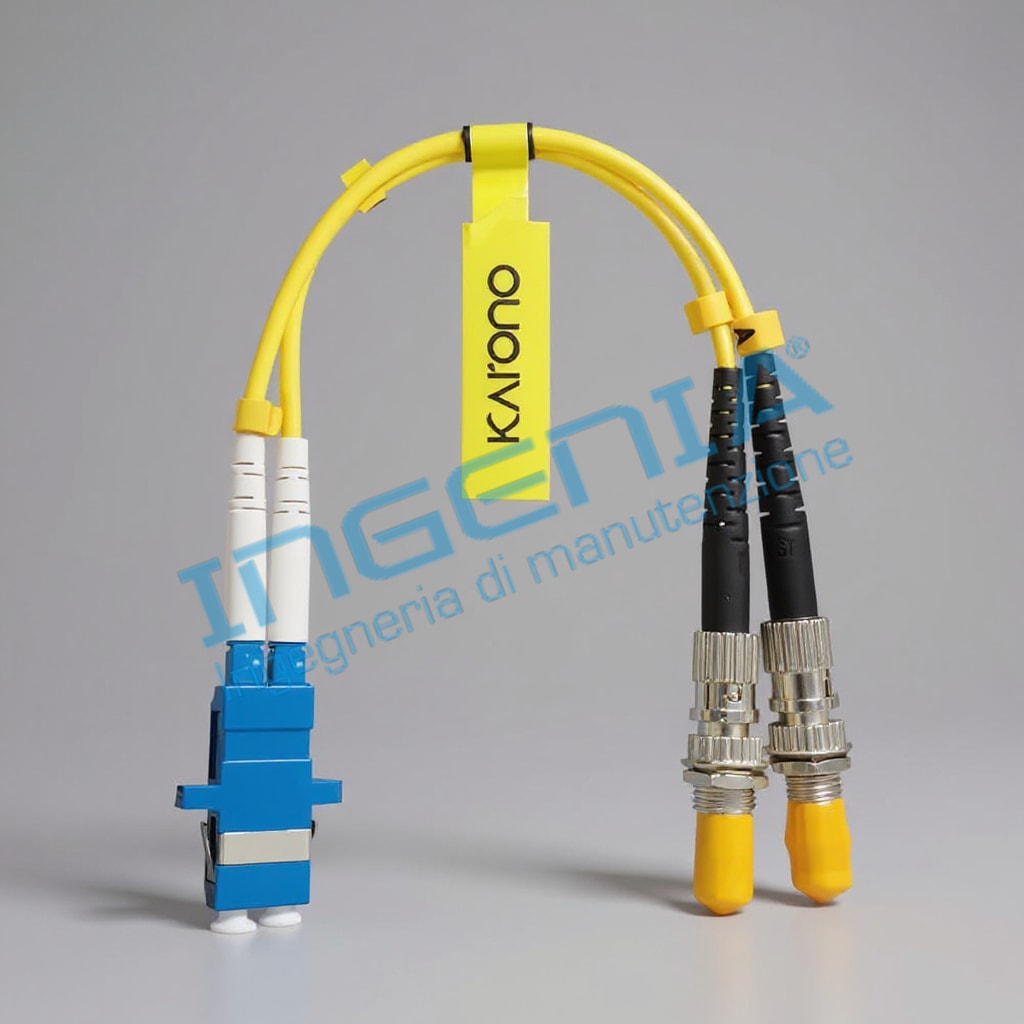 HEIDENHAIN SELCA CCFIBD Fiber Optic Connector Pair