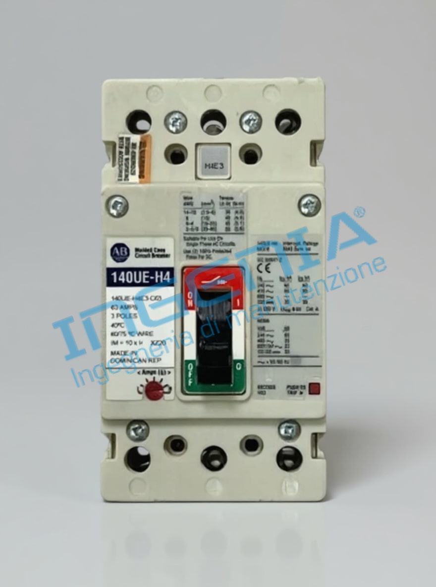 Allen Bradley 140UE-H4 rotary switch 63A 3-pole 35kA