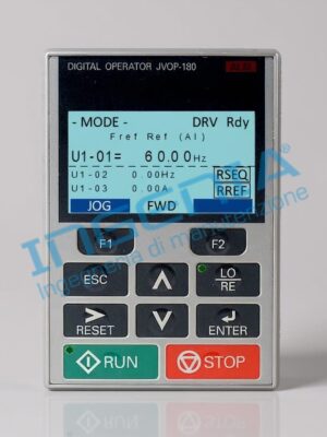 YASKAWA JVOP-180 Remote LCD Keypad for V1000/A1000 Series AC Drives