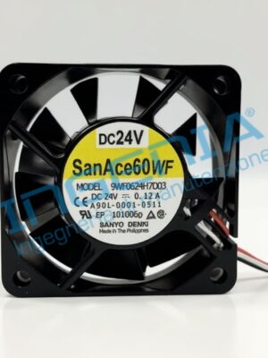 FANUC A90L-0001-0511 Cooling Fan 24V 0.12A 3-Pin 60x60x15mm for CNC