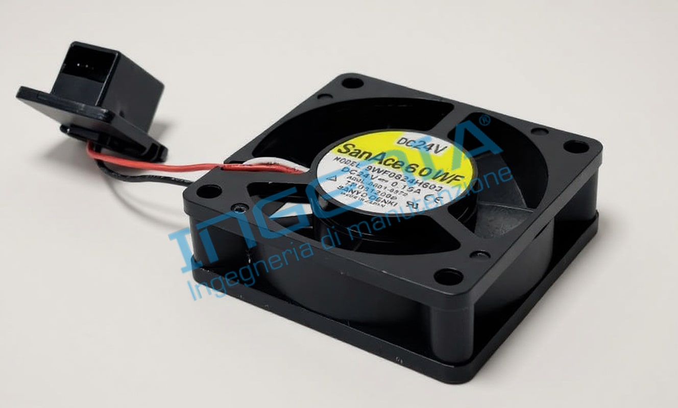 FANUC A90L-0001-0576 Cooling Fan 60x60x20mm DC24V 0.15A 3-Pin for Servo Amplifier