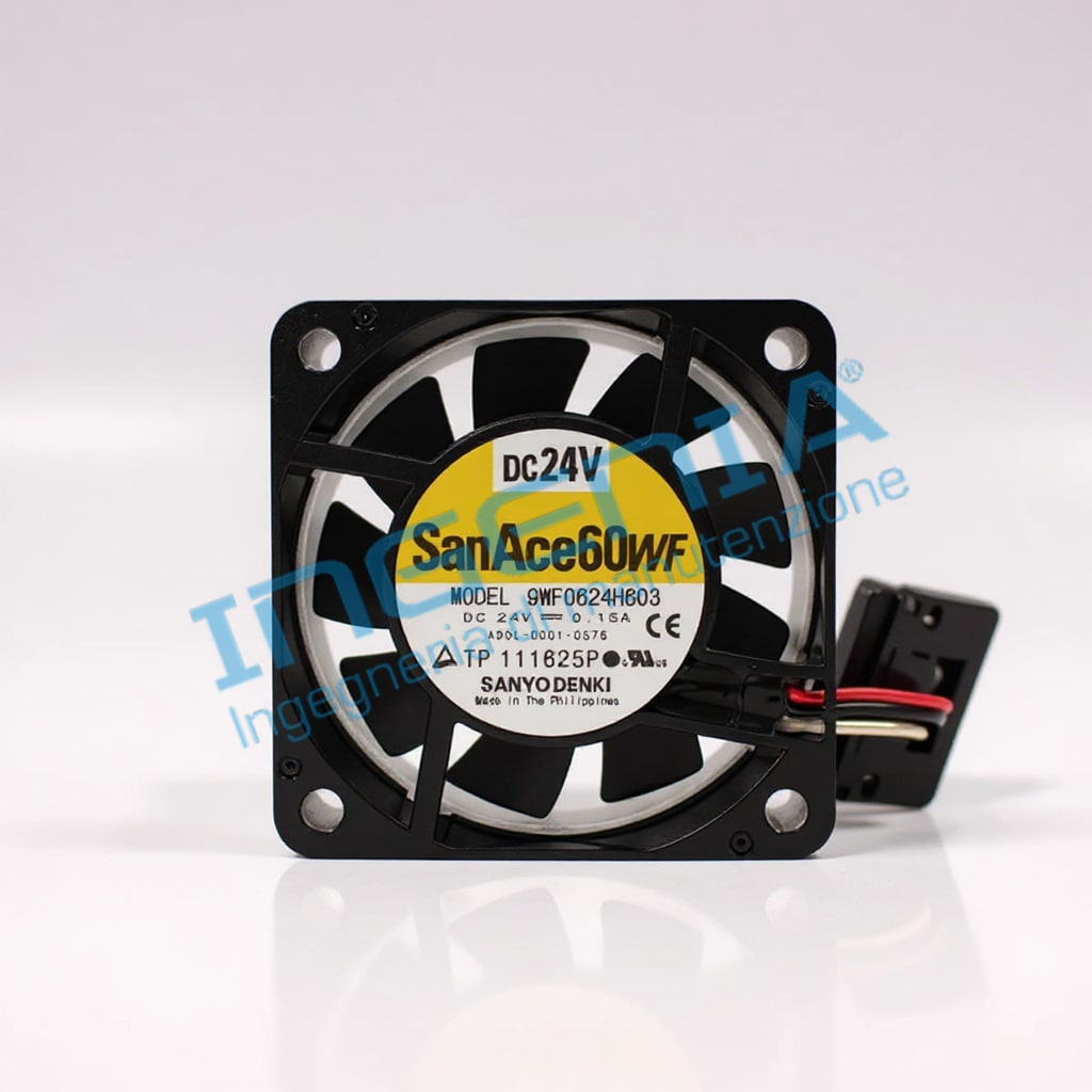 FANUC A90L-0001-0576 Cooling Fan 24V DC 60x60x20mm 0.15A 3-Pin for Servo Amplifier