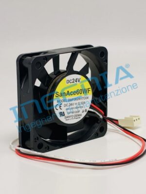 FANUC A90L-0001-0423 Axial Cooling Fan 24V 60x60x15mm for Servo Amplifier