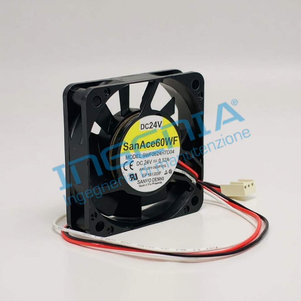 FANUC A90L-0001-0423 Axial Cooling Fan 24V 60x60x15mm for Servo Amplifier