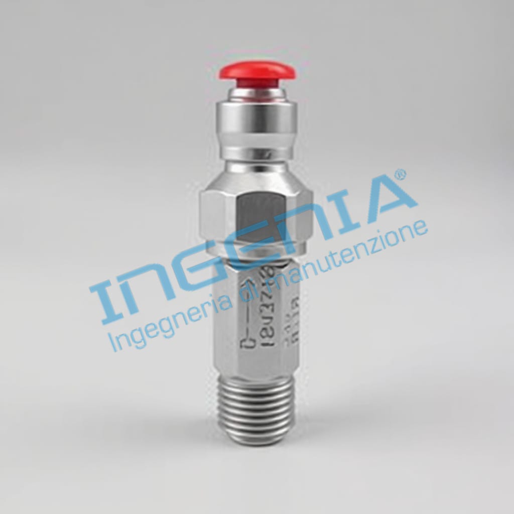 Dropsa AL33VIP4016 dosing valve with push-in fitting D.4 0.16 1/8