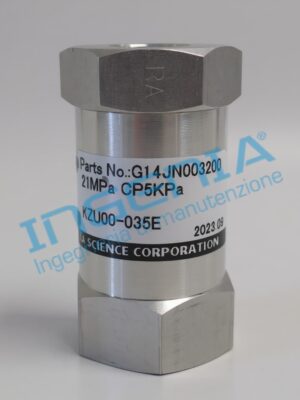 IHARA KZU00-035E Check Valve 1/2″ 21MPa (MAZAK)