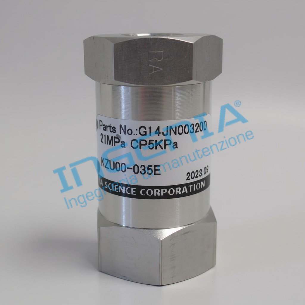 IHARA KZU00-035E Check Valve 1/2" 21MPa (MAZAK)