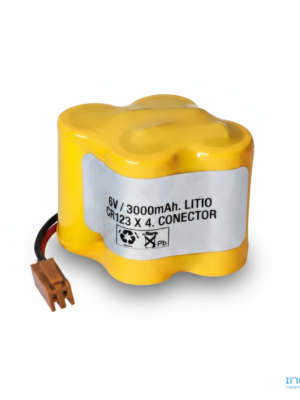 FANUC BR-2/3AGCT4A Lithium Battery 6V 2900mAh with Brown Connector