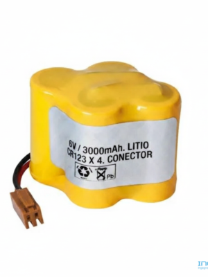 FANUC BR-2/3AGCT4A Lithium Battery 6V 2900mAh with Brown Connector