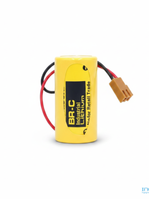 Fanuc BR-C ER26500 3V 5000mAh Lithium Battery con connettore marrone