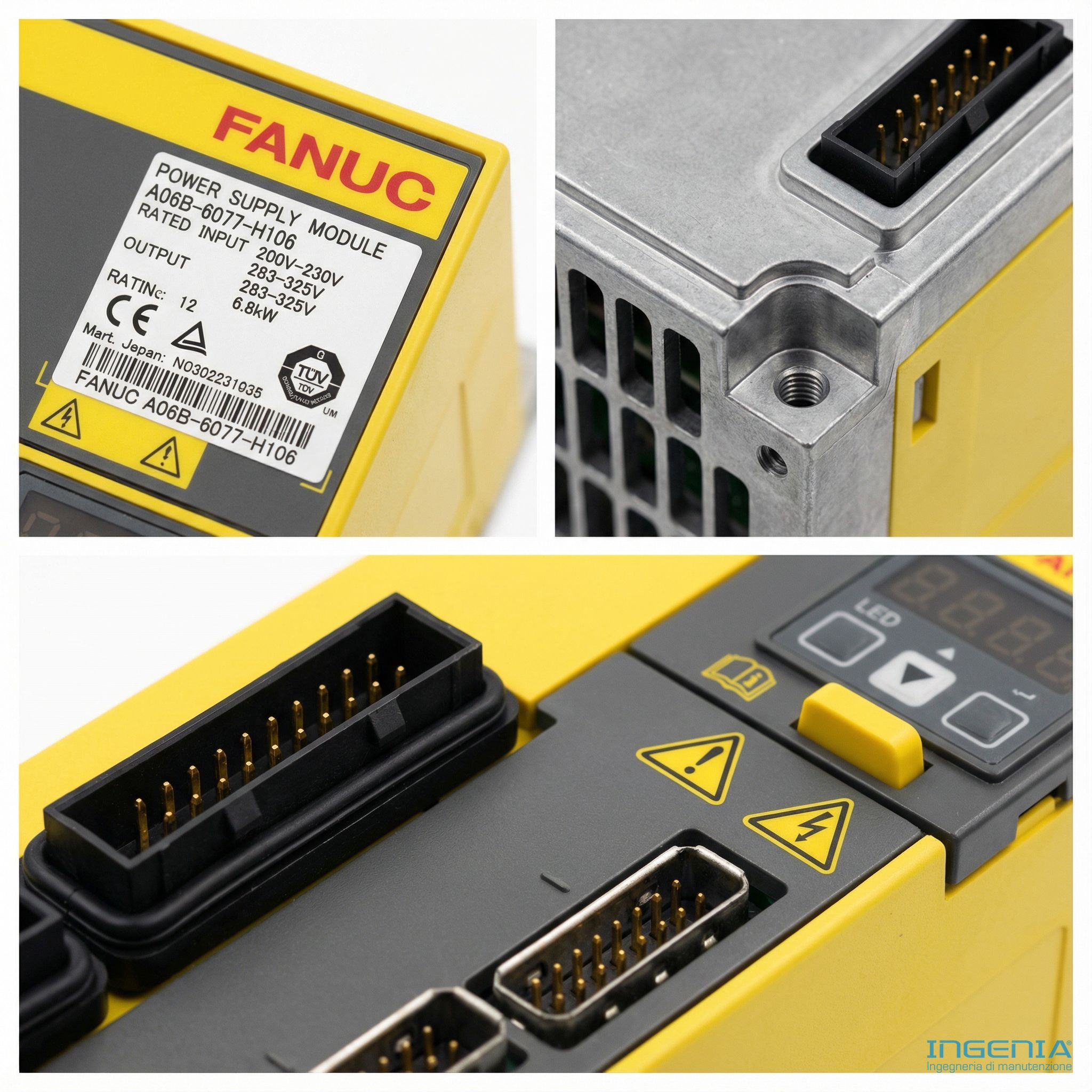 FANUC A06B-6077-H106 Power Supply Module