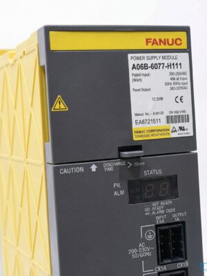 FANUC A06B-6077-H111 Power Supply Module PSM-11 13.2kW