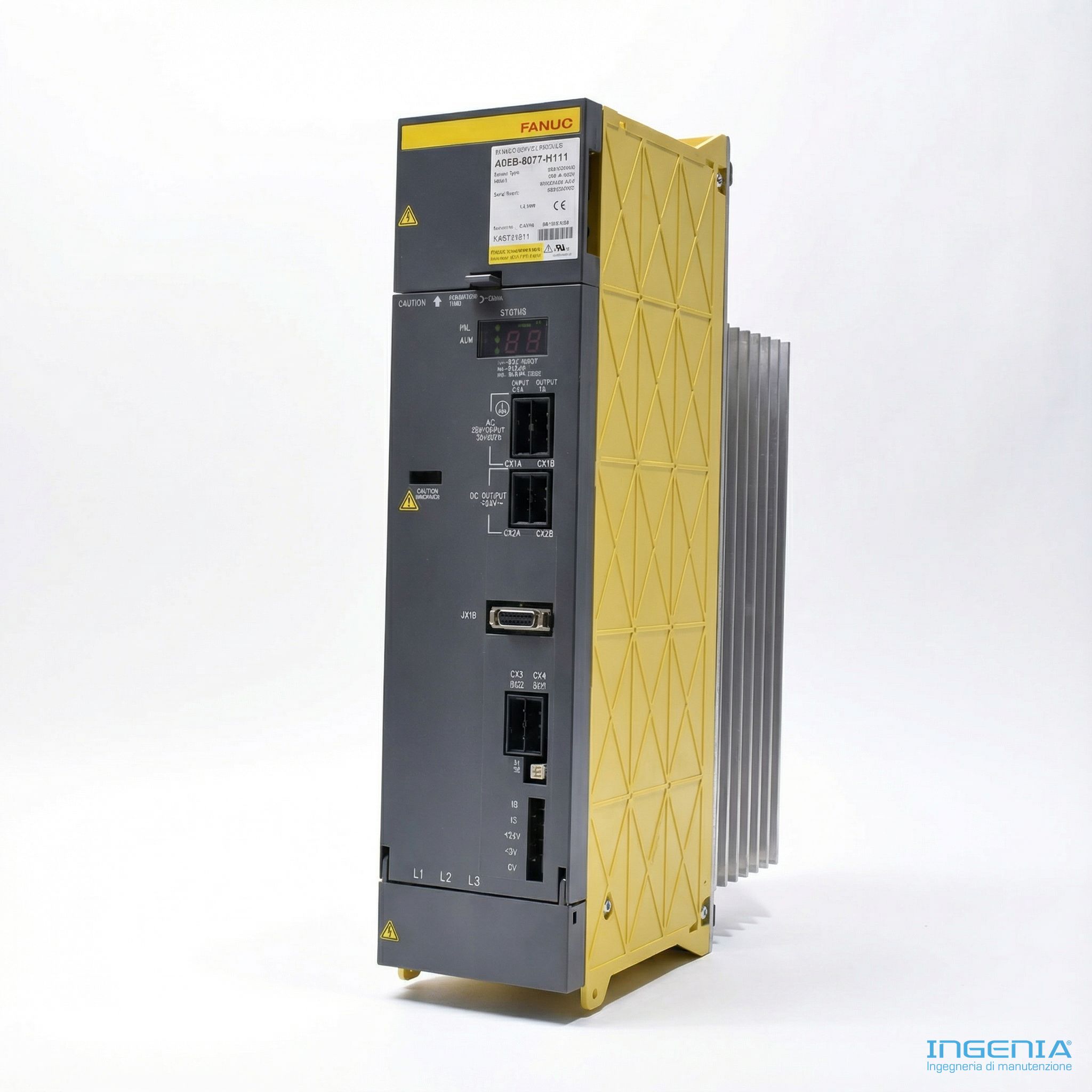 FANUC A06B-6077-H111 Power Supply Module PSM-11 13.2kW - immagine 2