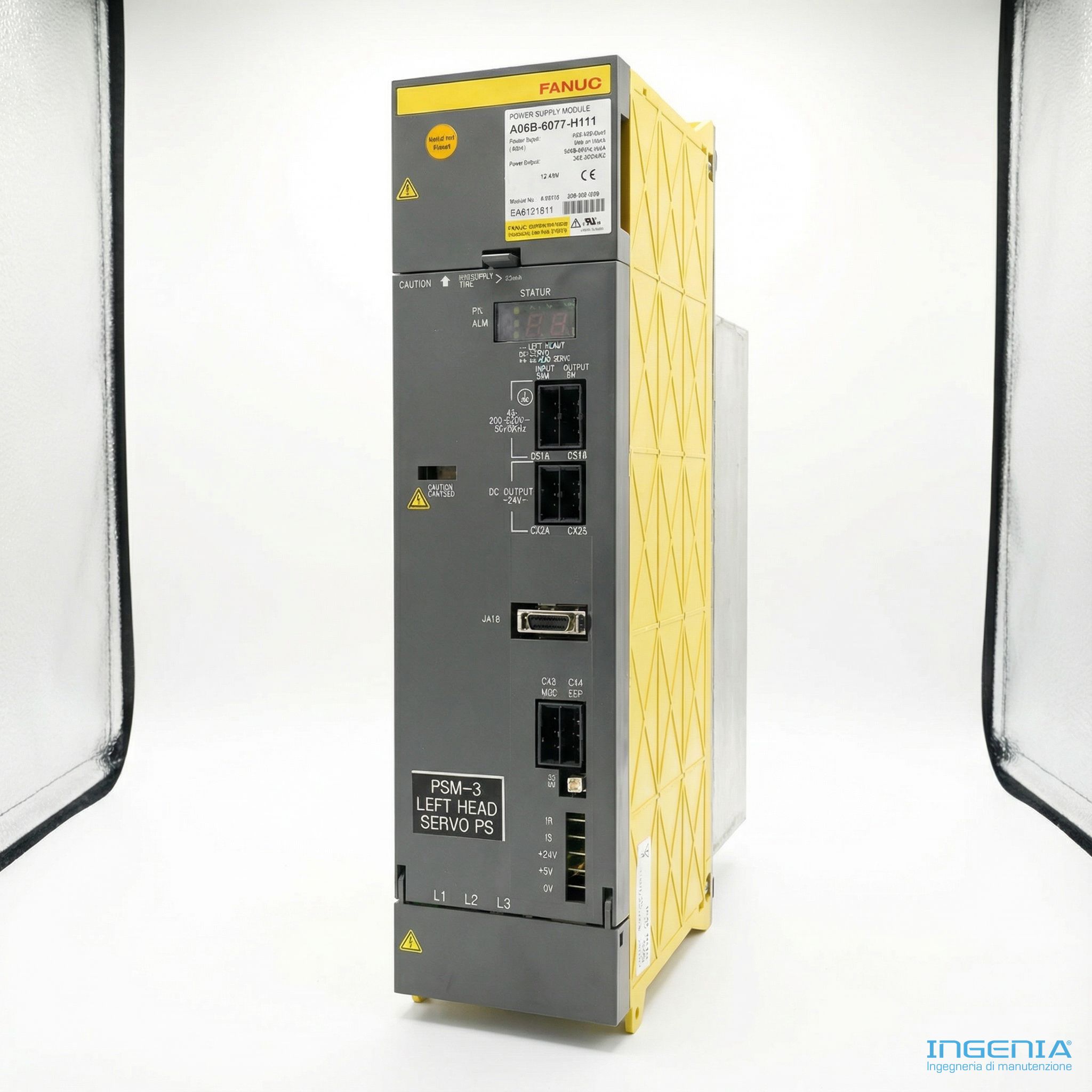 FANUC A06B-6077-H111 Power Supply Module PSM-11 13.2kW - immagine 3