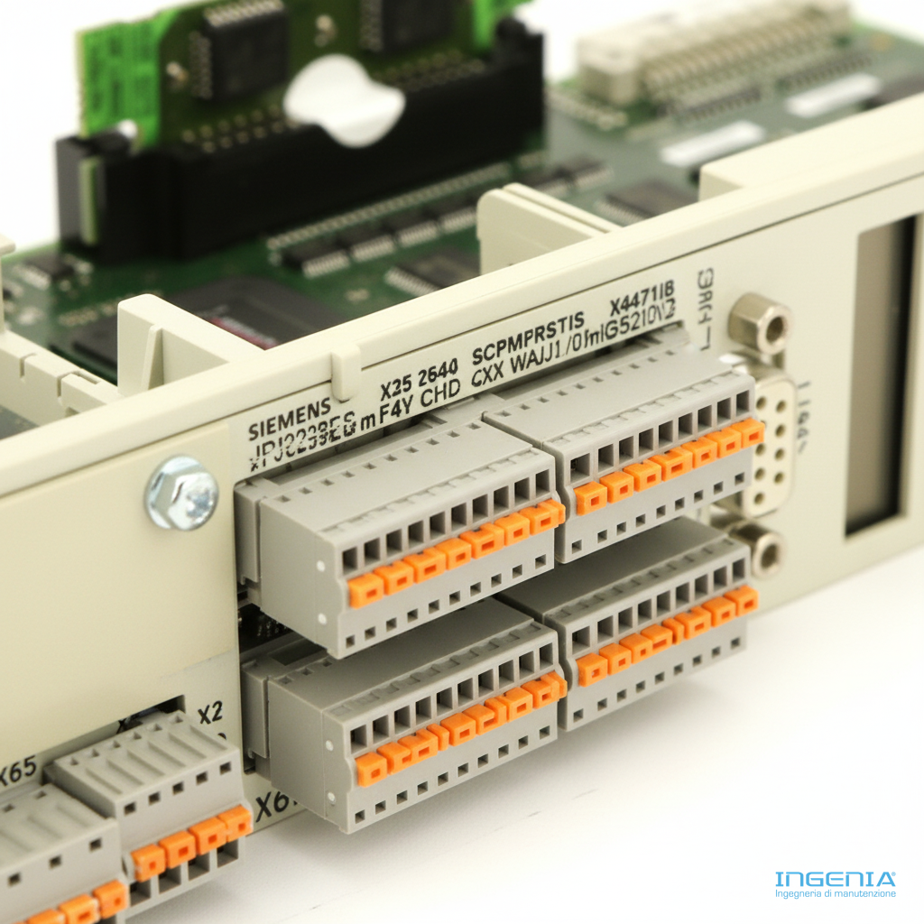Siemens 6SN1118-0NH00-0AA1 SIMODRIVE 611 2-Axis Analog Control Module
