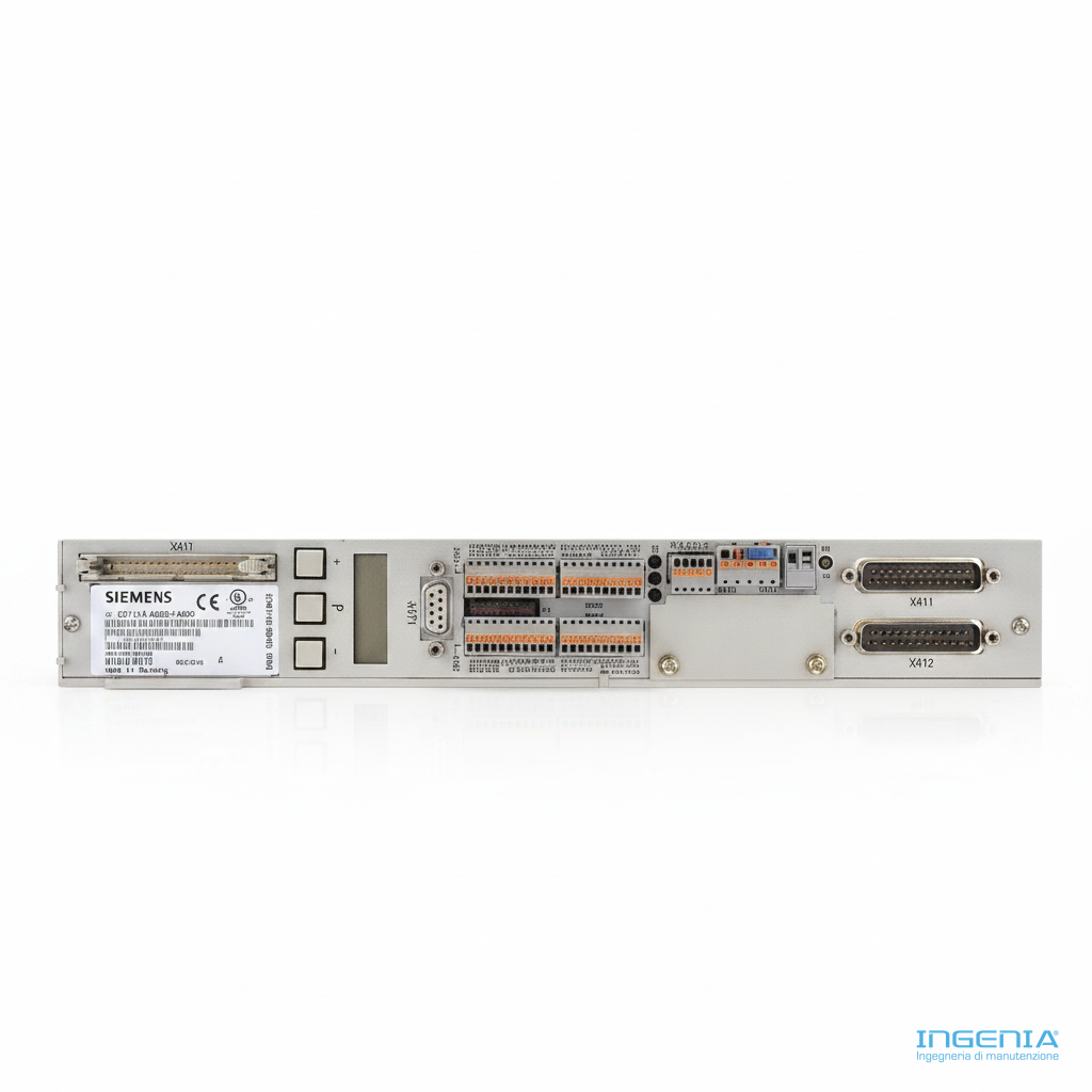 Siemens 6SN1118-0NH00-0AA1 SIMODRIVE 611 2-Axis Analog Control Module - immagine 2