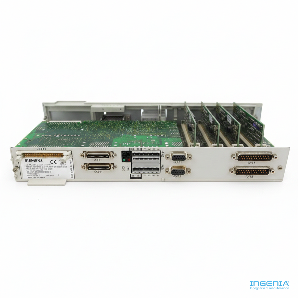 Siemens 6SN1118-0DM21-0AA0 Simodrive 611 Digital 2-Axis Control Module - immagine 2