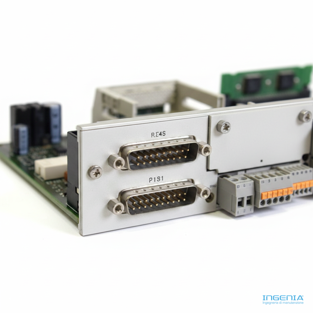 Siemens 6SN1118-0NH01-0AA1 Simodrive 611 2-Axis Analog Control Module