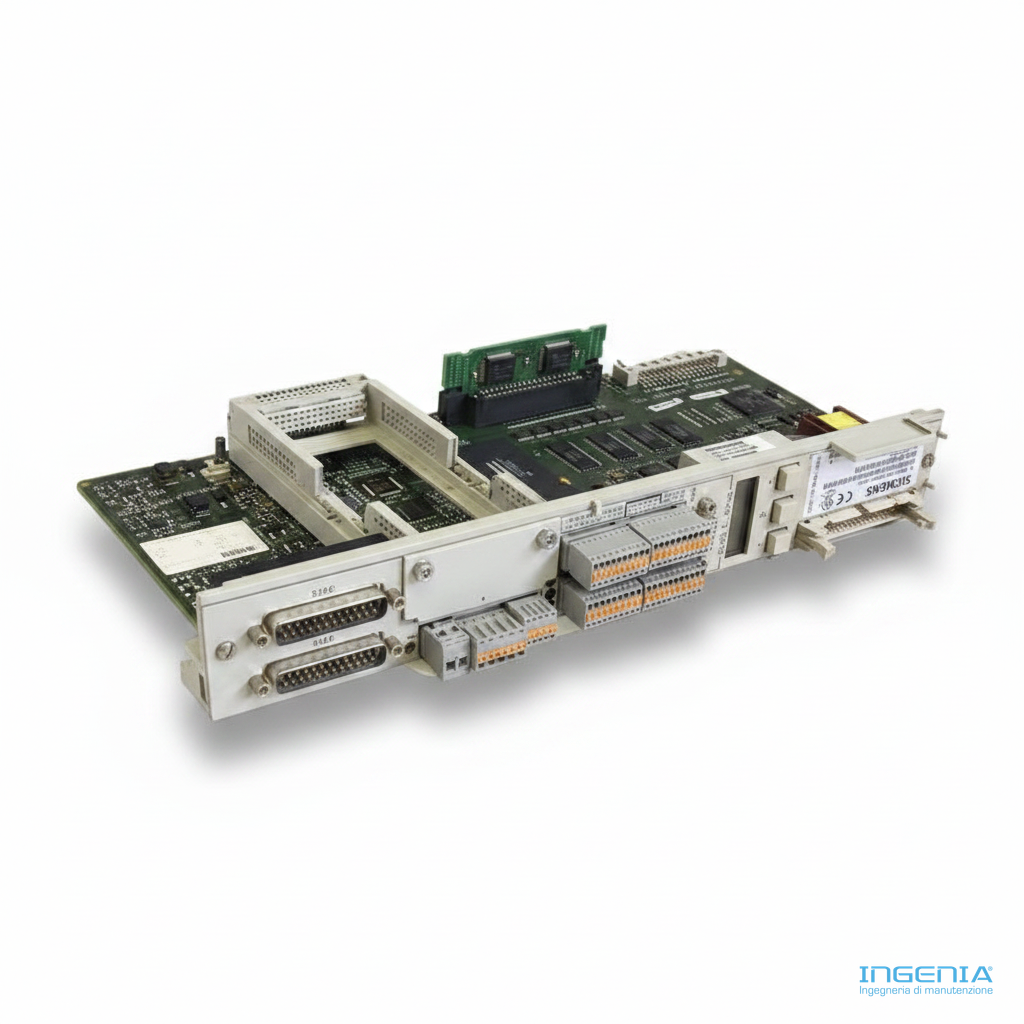 Siemens 6SN1118-0NH01-0AA1 Simodrive 611 2-Axis Analog Control Module - immagine 2