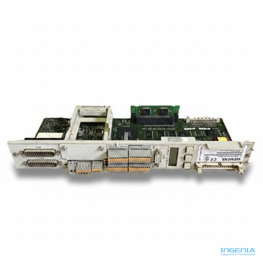 Siemens 6SN1118-0NH01-0AA1 Simodrive 611 2-Axis Analog Control Module - immagine 3