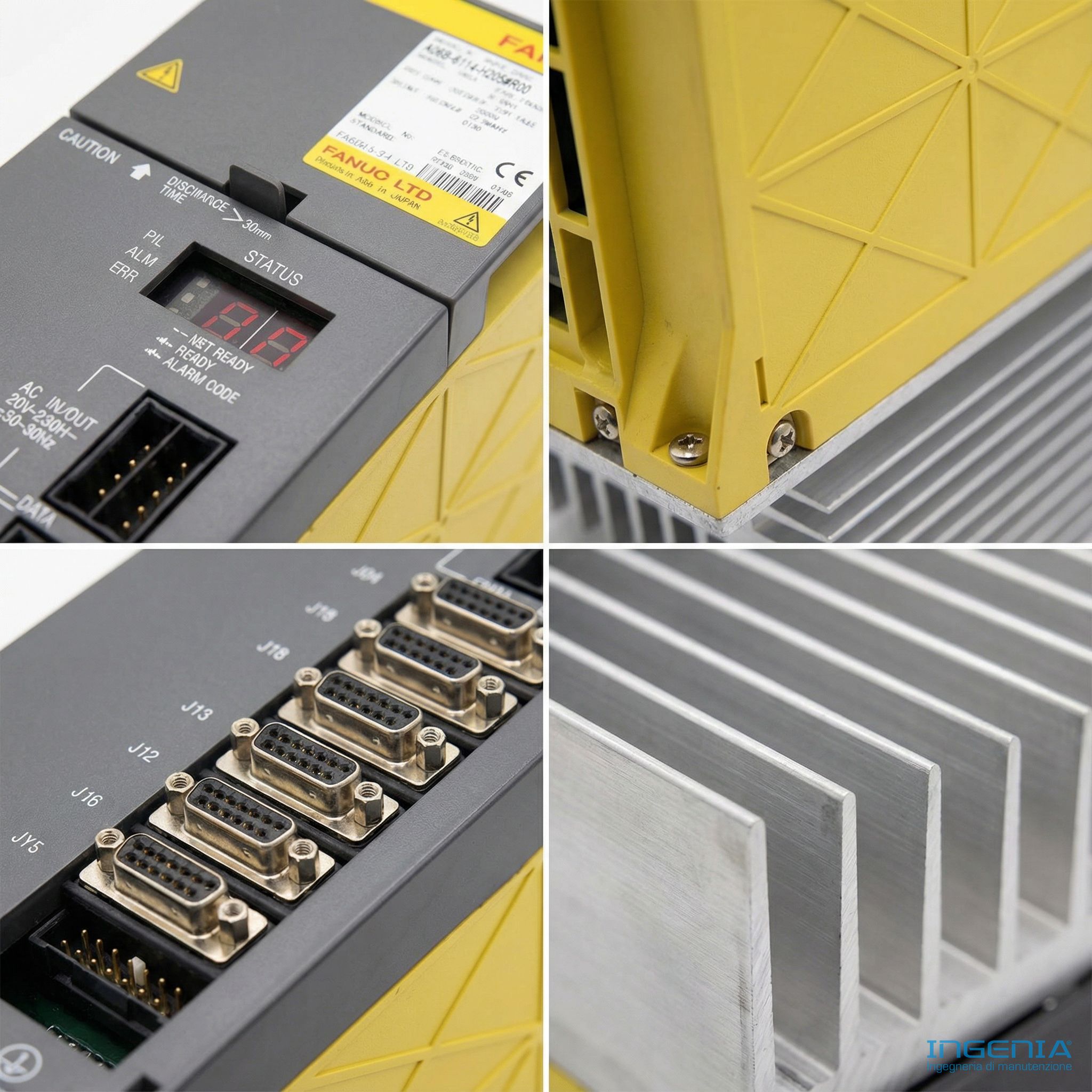 FANUC A06B-6078-H206#500 Spindle Amplifier - immagine 2