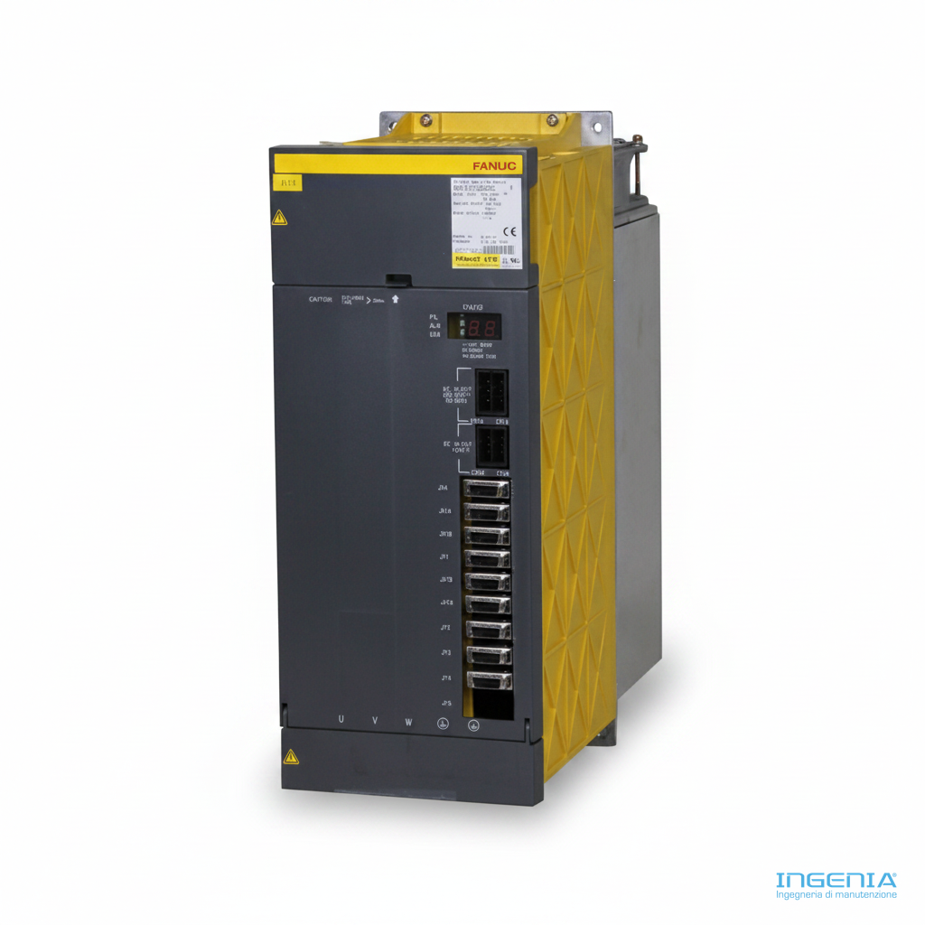 Fanuc A06B-6102-H222#520 Alpha Spindle Module SPM-22 22kW - immagine 3