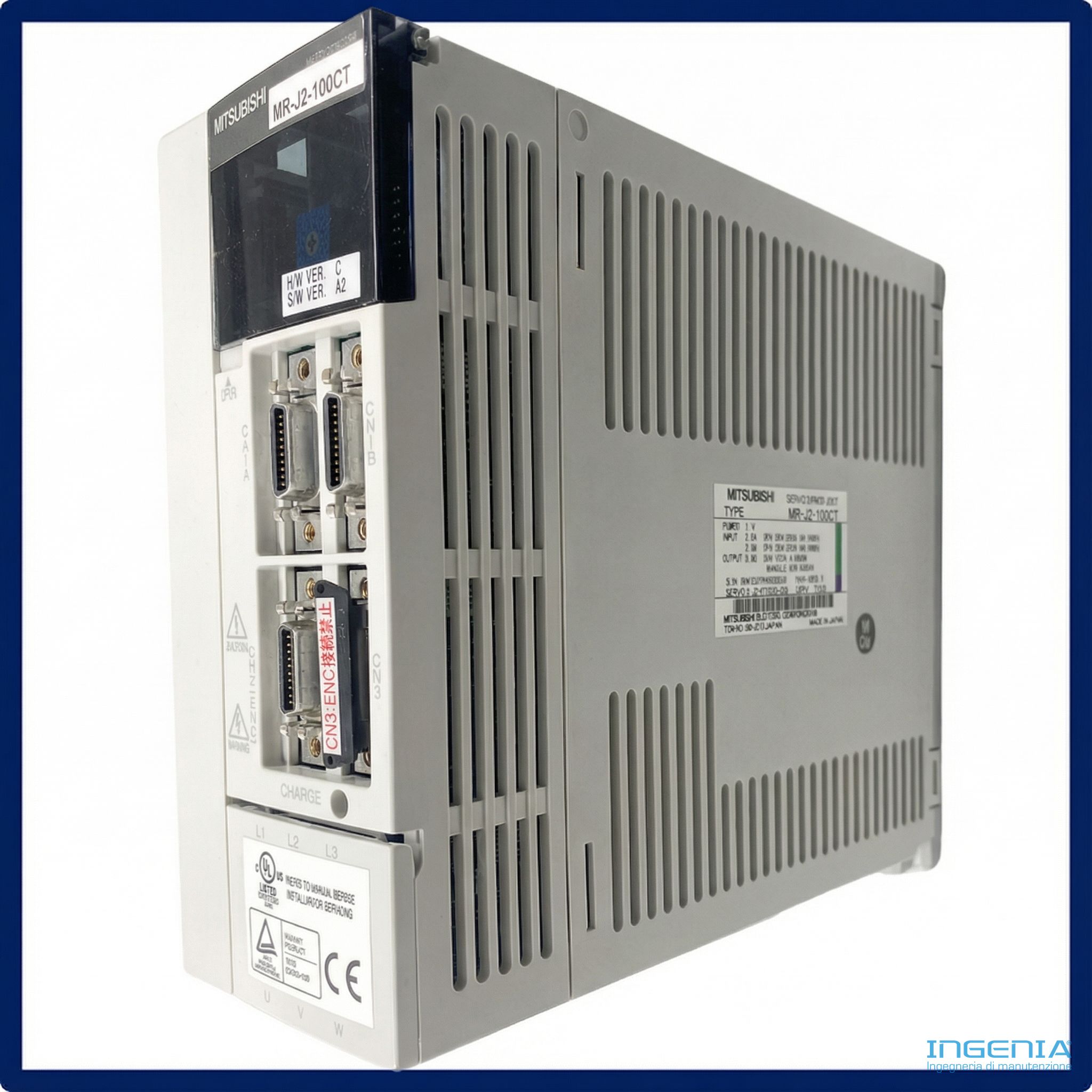 Mitsubishi MR-J2-100CT Servo Drive - immagine 2
