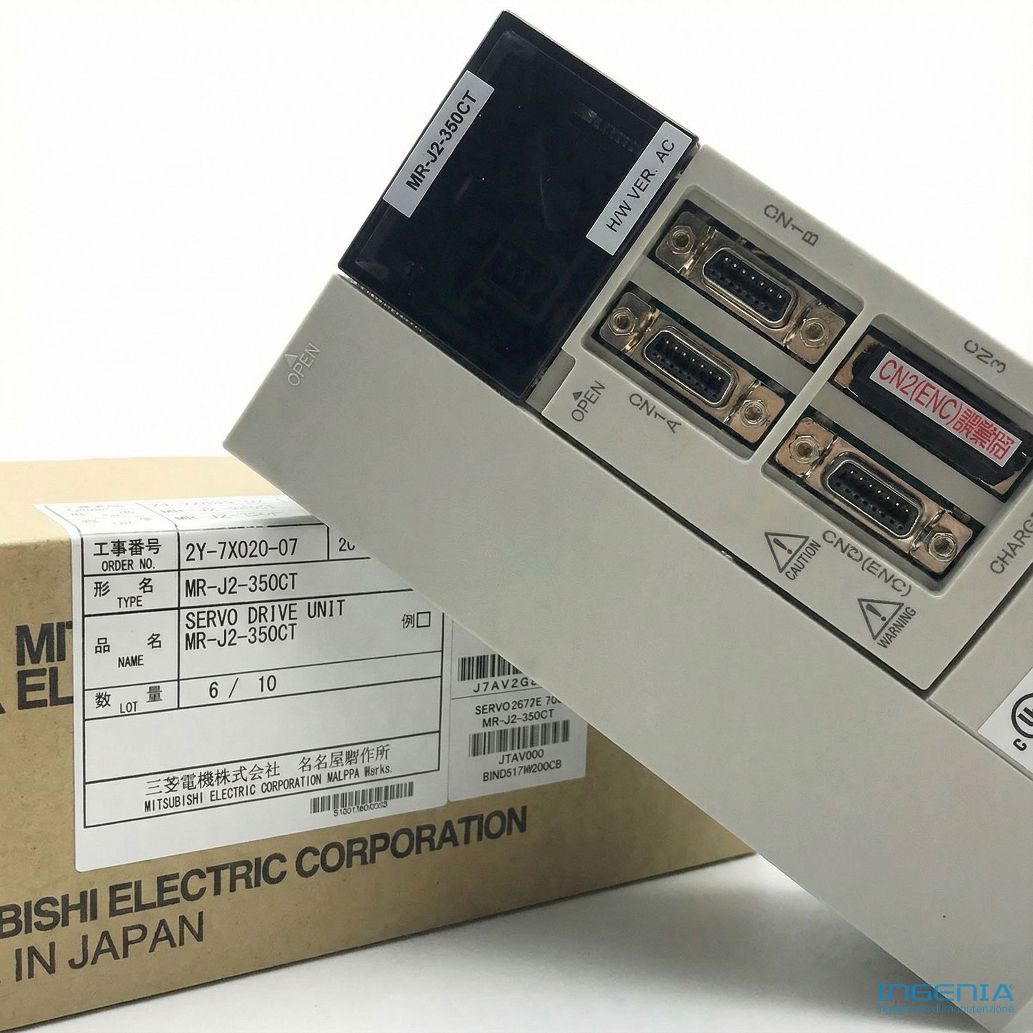 MITSUBISHI MR-J2-350CT Servo Drive - immagine 2