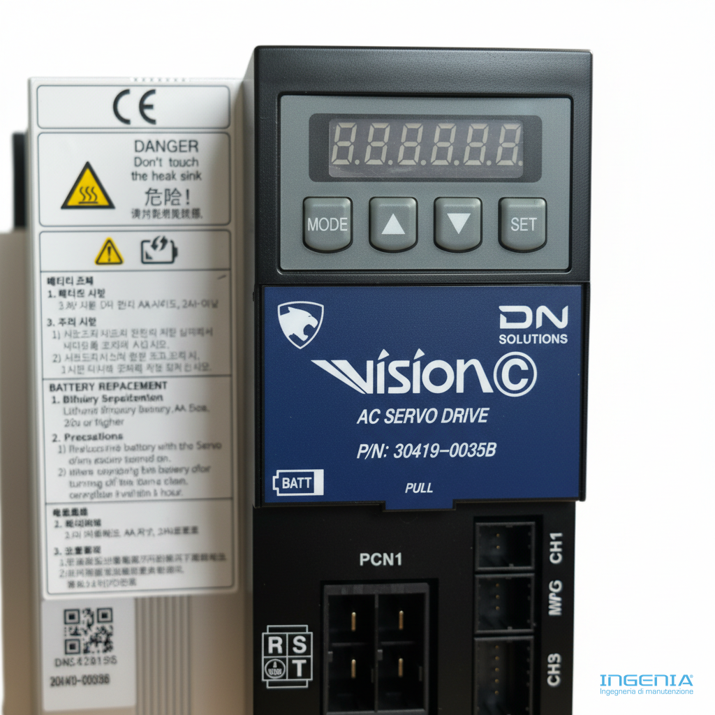 Vision DVSC-TM-14F AC Servo Drive 2.5kW 14A for Doosan CNC