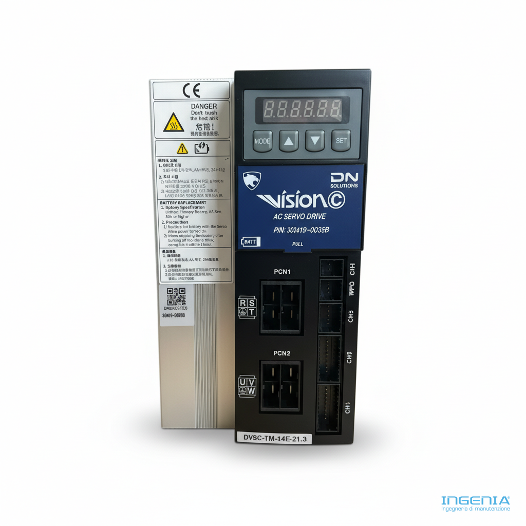 Vision DVSC-TM-14F AC Servo Drive 2.5kW 14A for Doosan CNC - immagine 2