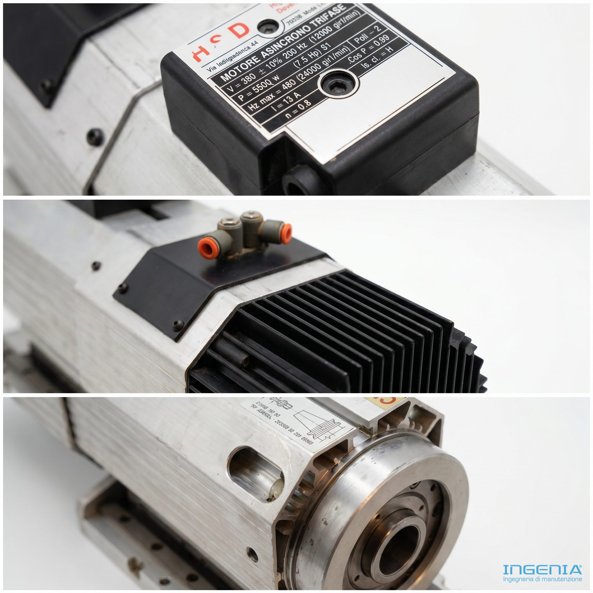 HSD 2008006751 Electrospindle for Biesse Rover C9.50 HSK F63 11kW - immagine 2