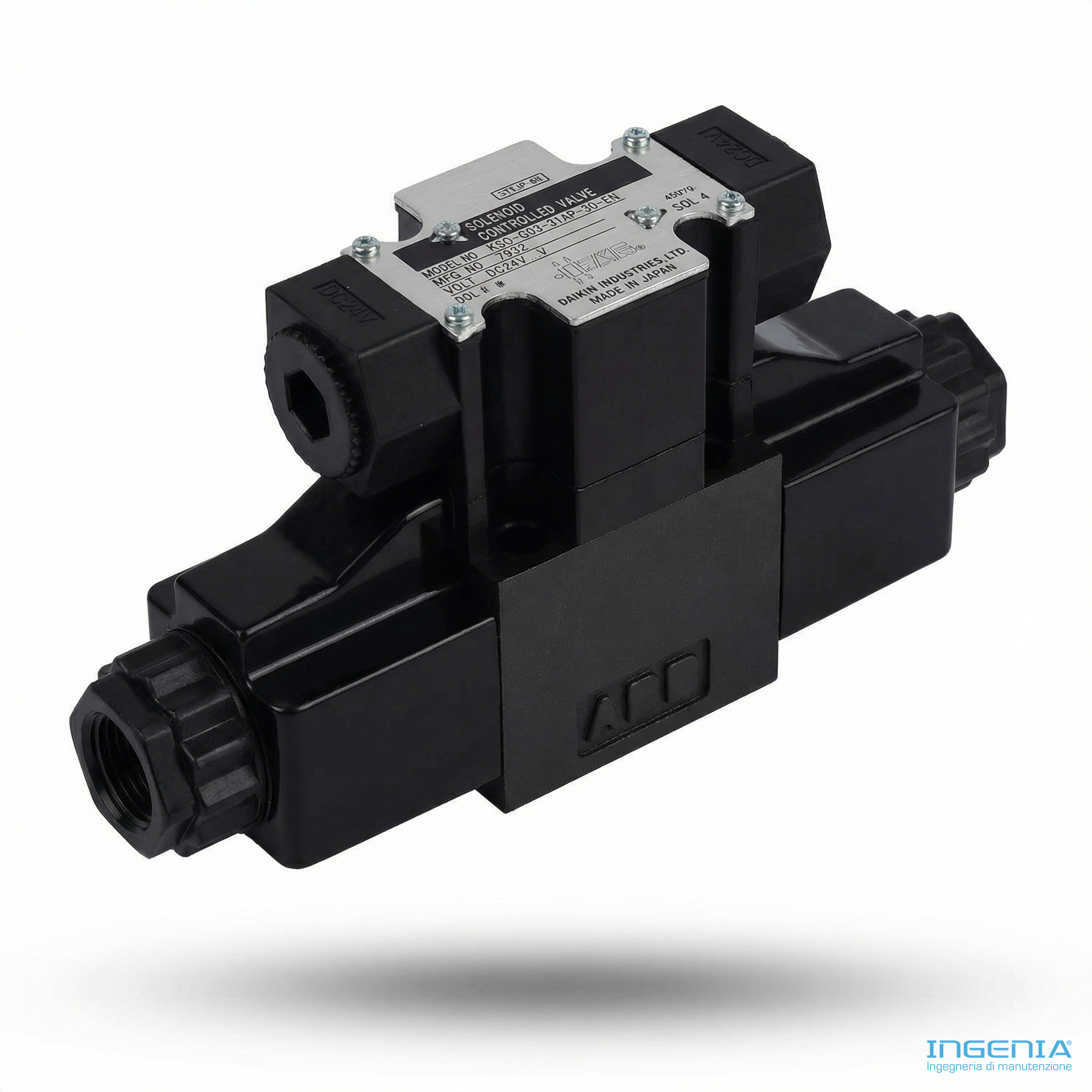 Daikin KSO-G02-2DA-30-EN Solenoid Valve 35MPa 100L/min AC100V - immagine 3