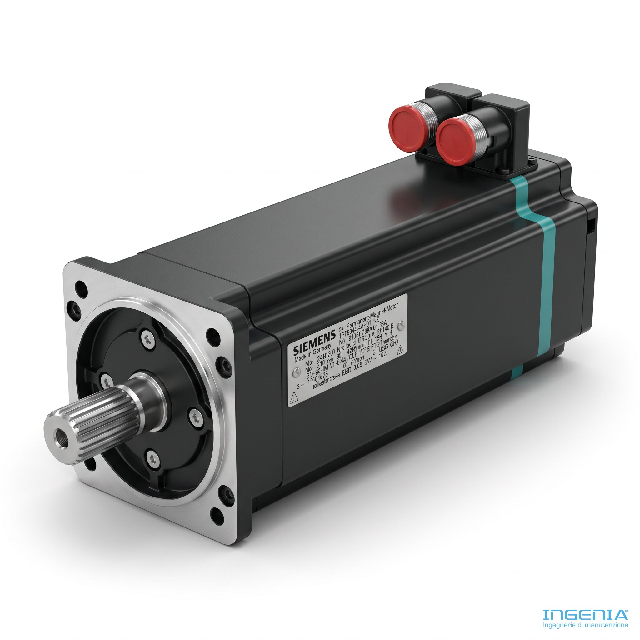 Siemens 1FT5046 AC Servo Motor 3.7Nm 3000RPM