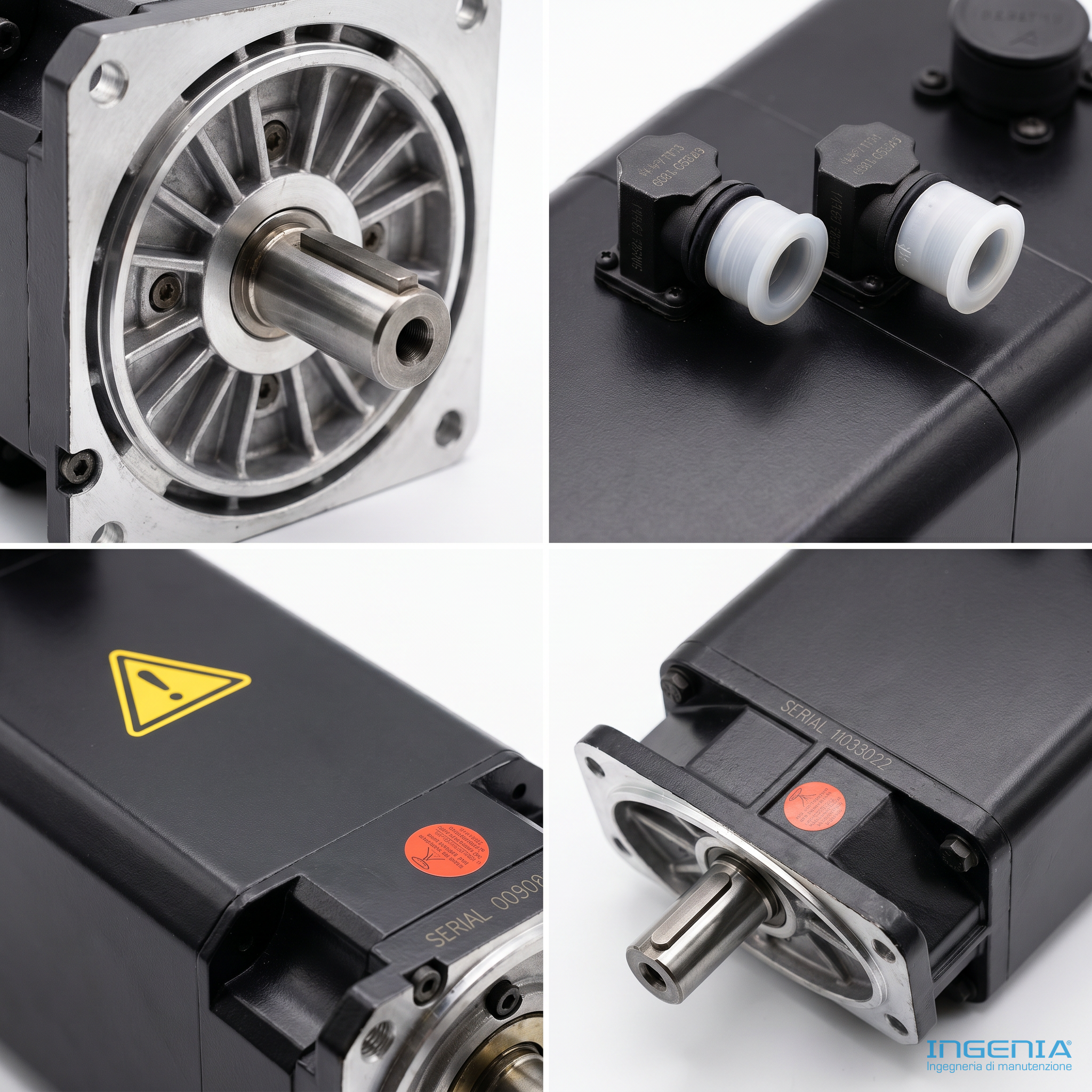 Siemens 1FT5072-0AF71-1-Z AC Feed Drive Servo Motor 12Nm 3000rpm - immagine 3