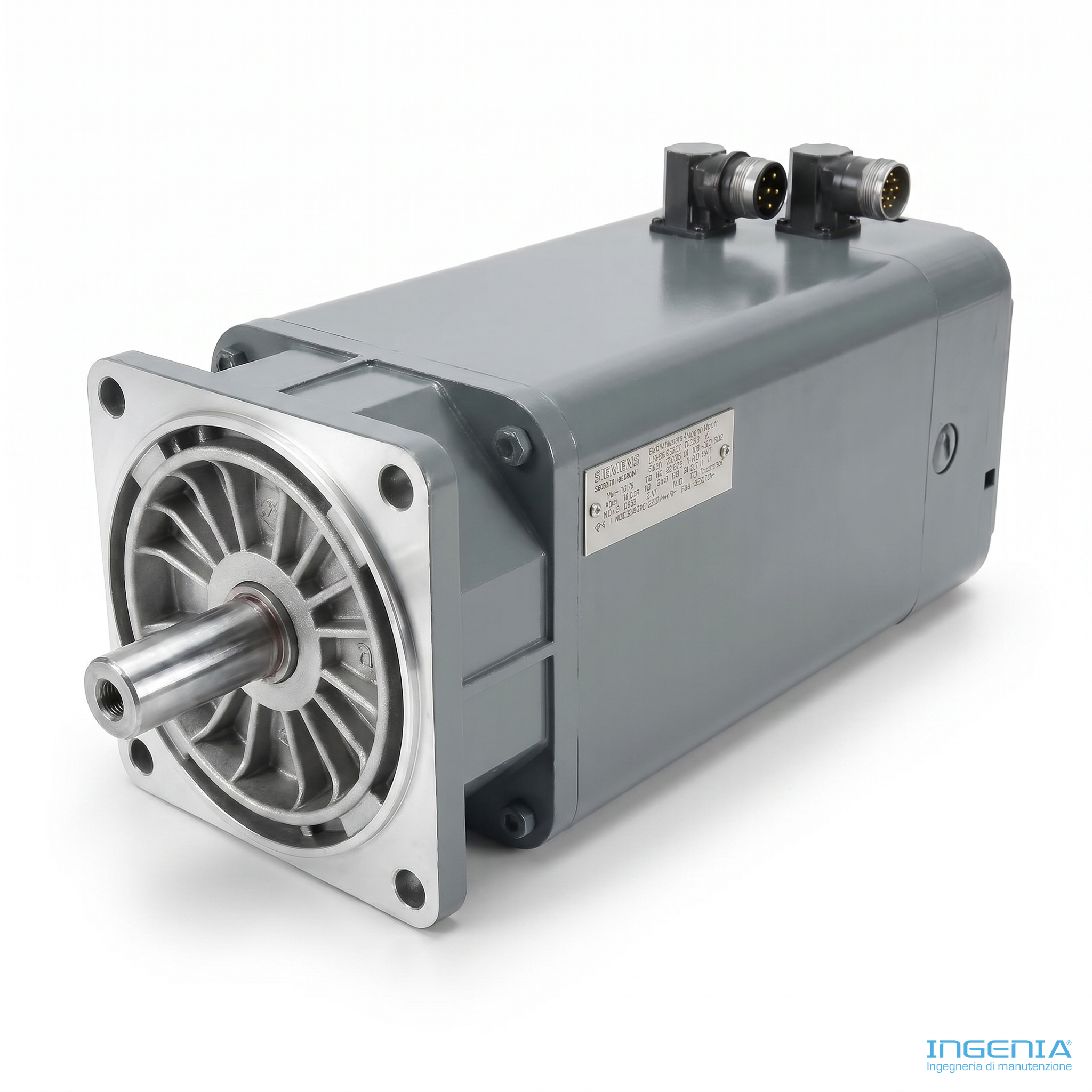 Siemens 1FT5074-1AC71-1AA0 SIMODRIVE AC Servo Motor 18Nm 2000rpm - immagine 2