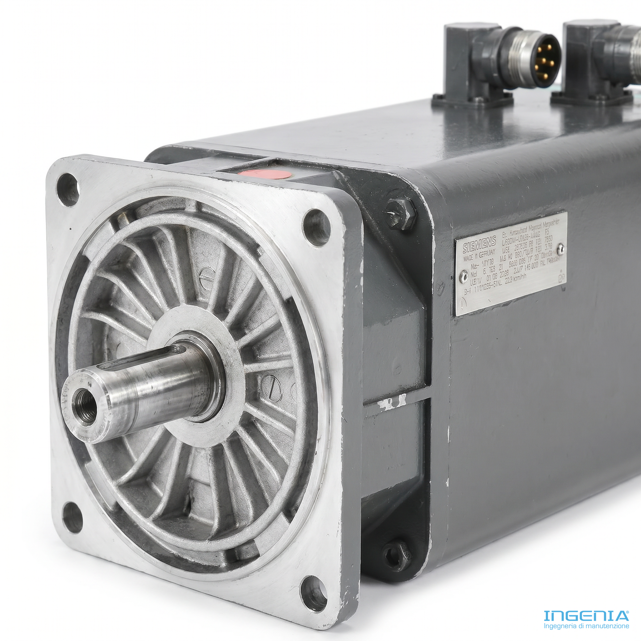 Siemens 1FT5074-1AC71-1AA0 SIMODRIVE AC Servo Motor 18Nm 2000rpm - immagine 3