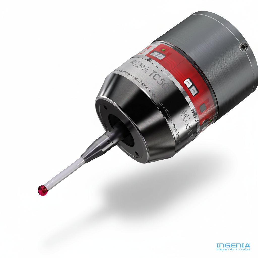 Blum Novotest TC50 3D Touch Probe High-Speed Infrared Transmission - immagine 3