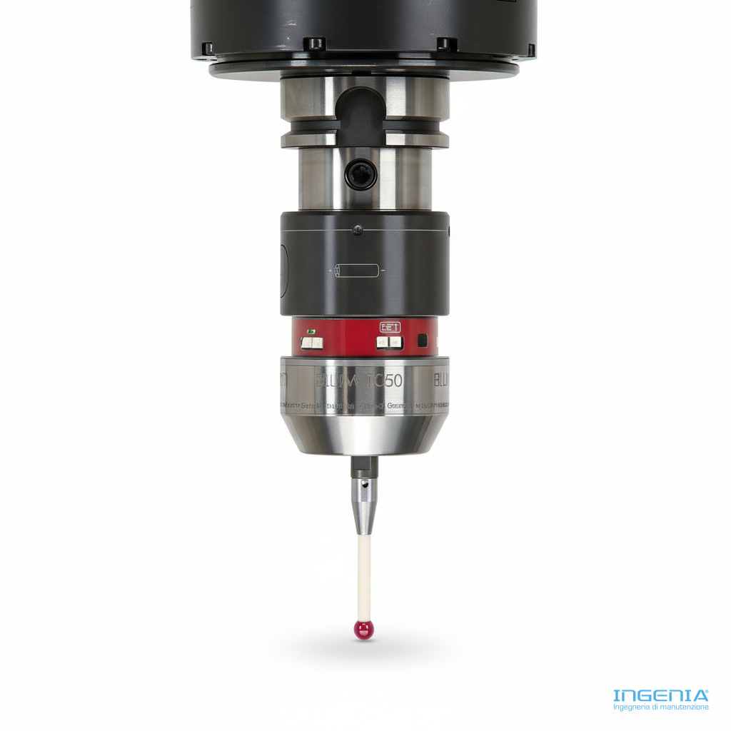 Blum Novotest TC50 3D Touch Probe High-Speed Infrared Transmission - immagine 2