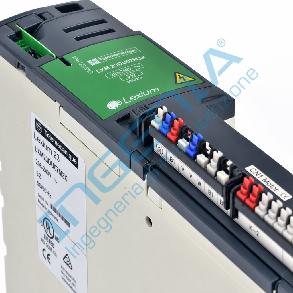 Control Techniques XS-CM-UL-0008-DBR Servo Drive 230V 8A STO EMI