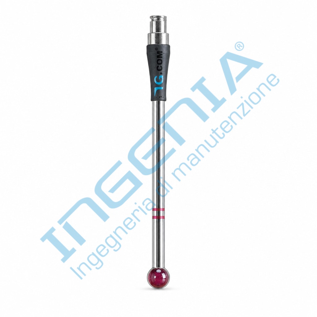 HEIDENHAIN T409 352776-19 Touch Probe Stylus Carbide Shaft Ruby Ball 60mm
