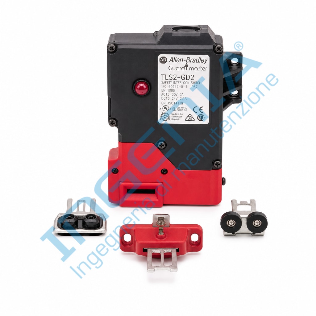 IDEC HS1E-740 Solenoid Safety Door Lock Interlock Switch 1500N