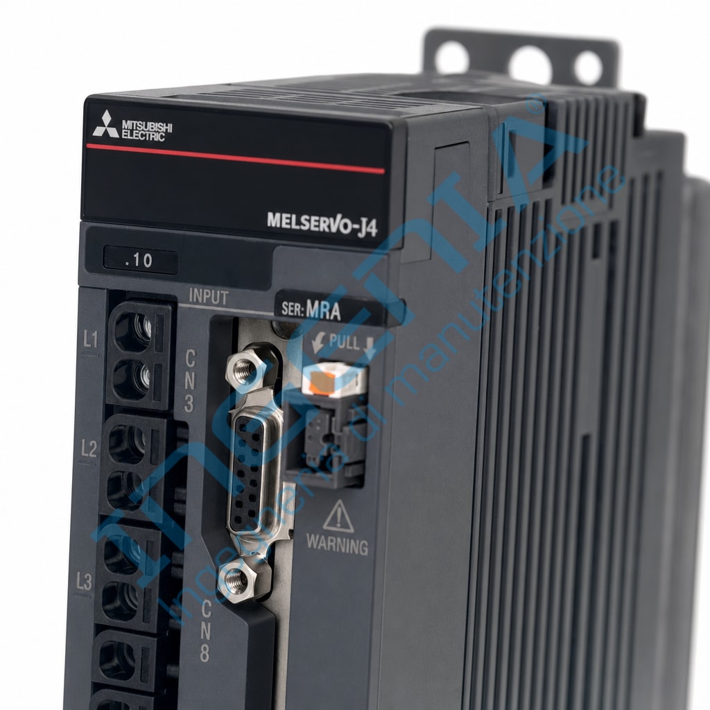Mitsubishi MDS-EH-V2-40 Dual-Axis Servo Drive 400V 7.9A