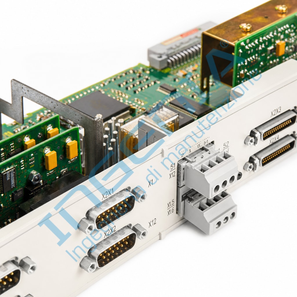 Siemens 6SN1118-0DH21-0AA0 SIMODRIVE 611-D Control Unit 2-Axis Performance