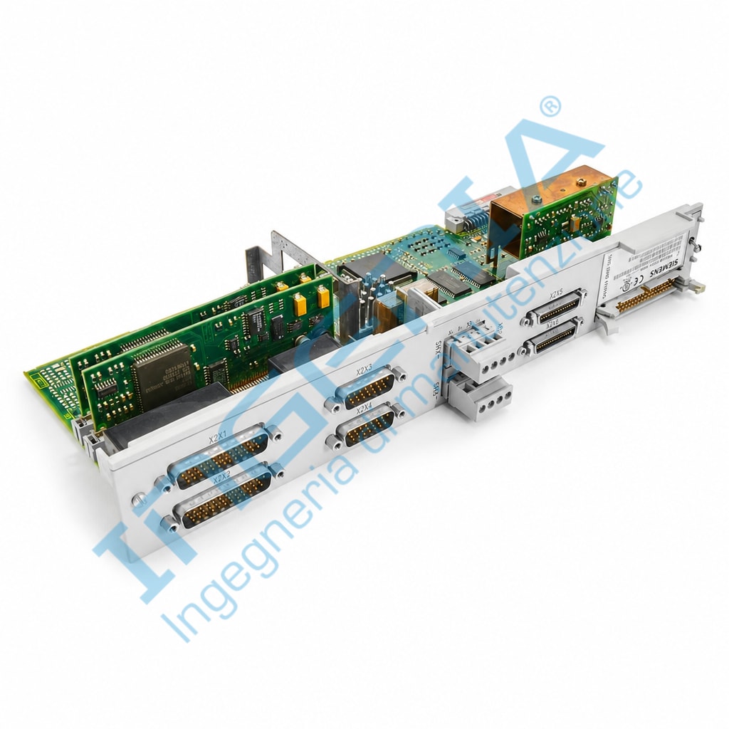 Siemens 6SN1118-0DH21-0AA0 SIMODRIVE 611-D Control Unit 2-Axis Performance