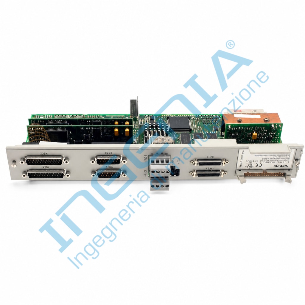 Siemens 6SN1118-0DH21-0AA0 SIMODRIVE 611-D Control Unit 2-Axis Performance