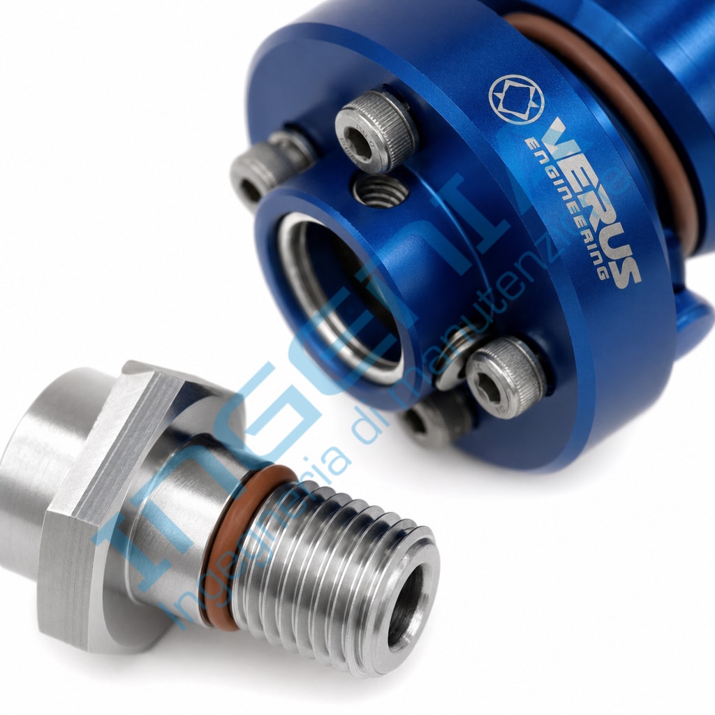 DEUBLIN 1151-030-137 Rotary Union M12x1.25 LH 13mm Pilot