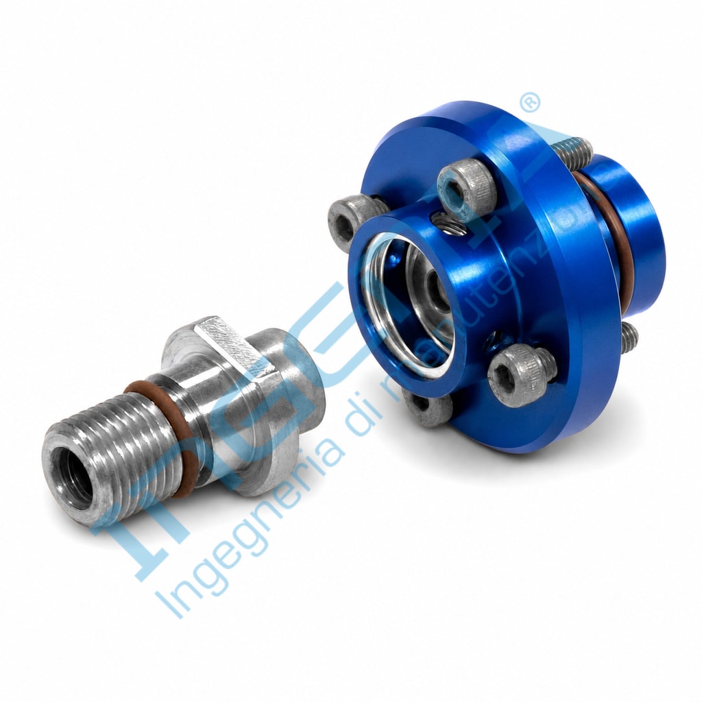 DEUBLIN 1151-030-137 Rotary Union M12x1.25 LH 13mm Pilot
